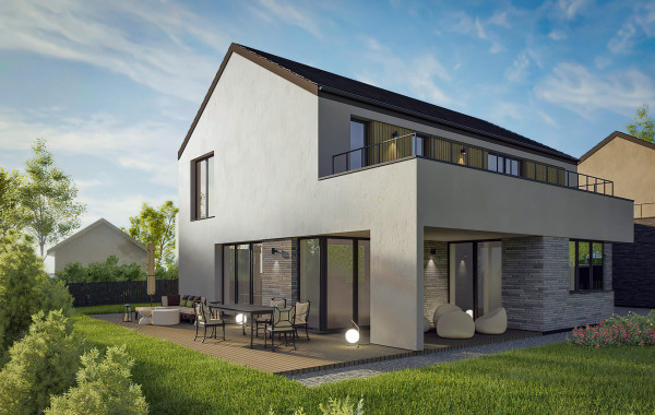 Construction d'une maison pour une grande famille