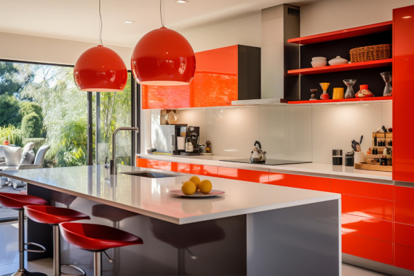 Création de cuisine pour une maison neuve