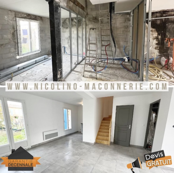 Prix rénovation complète maison à Gardanne
