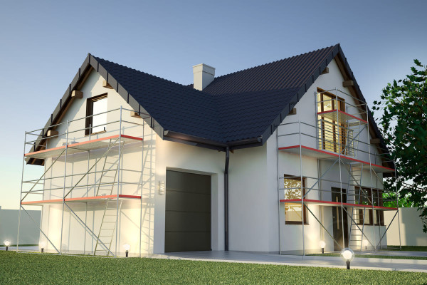 Rénovation d'une grande villa pour la moderniser